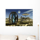 Grey Aliens Tending to Research Device Wall Decal