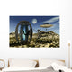 Grey Aliens Tending to Research Device Wall Decal