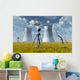 Alien and Ufo Activity Day Wall Decal