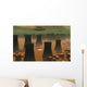 Aliens Visiting Nuclear Power Evening Wall Decal