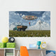 Aliens Abducting Man Wall Decal