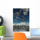 Ufo's Flying over Mountain Wall Decal
