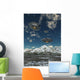 Ufo's Flying over Mountain Wall Decal
