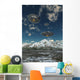 Ufo's Flying over Mountain Wall Decal
