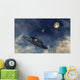 American P-51 Mustang Chasing Wall Decal