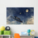 American P-51 Mustang Chasing Wall Decal