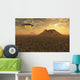 Ufo Returning to Desert Wall Decal