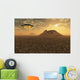 Ufo Returning to Desert Wall Decal
