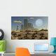 Grey Aliens Distant Homeworld Wall Decal