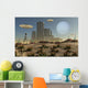 Grey Aliens Distant Homeworld Wall Decal