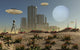 Grey Aliens Distant Homeworld Wall Decal