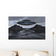 Ufo and German U-boat Wall Decal