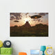 UFOs Remote Temple Hidden Jungles Wall Decal