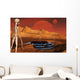 Arrival Planet Nibiru Desert Wall Decal