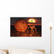 Alien Giant Robot Making Wall Decal