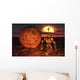 Alien Giant Robot Making Wall Decal