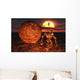 Alien Giant Robot Making Wall Decal