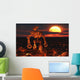 Creation Giant Robot from Wall Decal