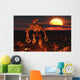 Creation Giant Robot from Wall Decal