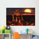 Creation Giant Robot from Wall Decal