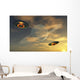 Ufo Returning Wall Decal