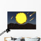 Meteorites and Asteroids Bombard Wall Decal