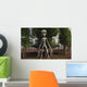 Menacaing Grey Alien and Wall Decal
