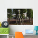 Menacaing Grey Alien and Wall Decal