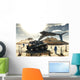 Human Exploration Alien World Wall Decal