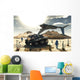 Human Exploration Alien World Wall Decal