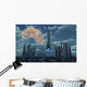 Rocket Launching from Futuristic Wall Decal