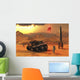 Humans Terraforming Planet Mars Wall Decal