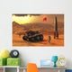 Humans Terraforming Planet Mars Wall Decal