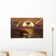 Martian Vehicles and War Sunset Wall Decal