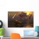 Martian Vehicles and War Wall Decal