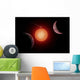 Wandering Comet Passing Wall Decal