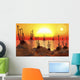 Proxima B Planet Orbiting Plants Wall Decal