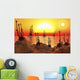 Proxima B Planet Orbiting Plants Wall Decal