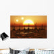 Proxima B Planet Orbiting Ocean Wall Decal