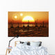 Proxima B Planet Orbiting Ocean Wall Decal