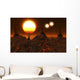 Proxima B Planet Orbiting Stars Wall Decal