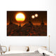 Proxima B Planet Orbiting Stars Wall Decal
