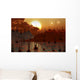 Proxima B Planet Orbiting Landscape Wall Decal
