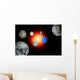 Artist's Concept Trappist-1 Star Cluster Wall Decal