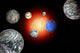 Artist's Concept Trappist-1 Star Cluster Wall Decal