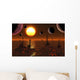Artist's Concept Trappist-1 Star Landscape Wall Decal