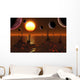Artist's Concept Trappist-1 Star Landscape Wall Decal