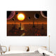 Artist's Concept Trappist-1 Star Landscape Wall Decal