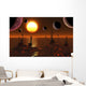 Artist's Concept Trappist-1 Star Landscape Wall Decal