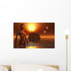 Proxima B Planet Orbiting Robot Wall Decal